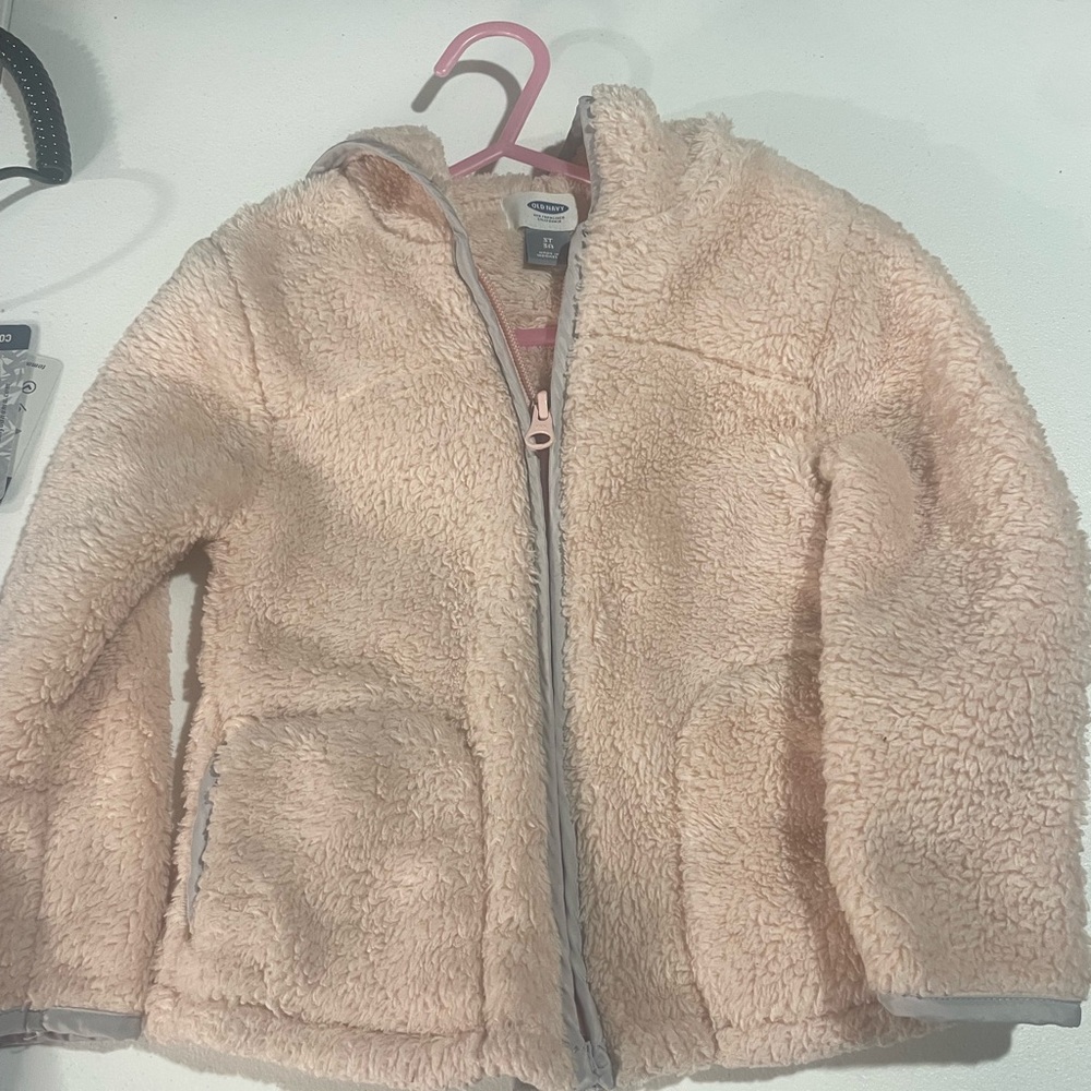 Cozy Pink Fleece Jacket